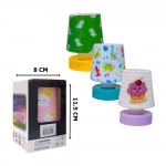 LAMPARA LED ESTAMPADA SURTIDA COLORS DK-1144