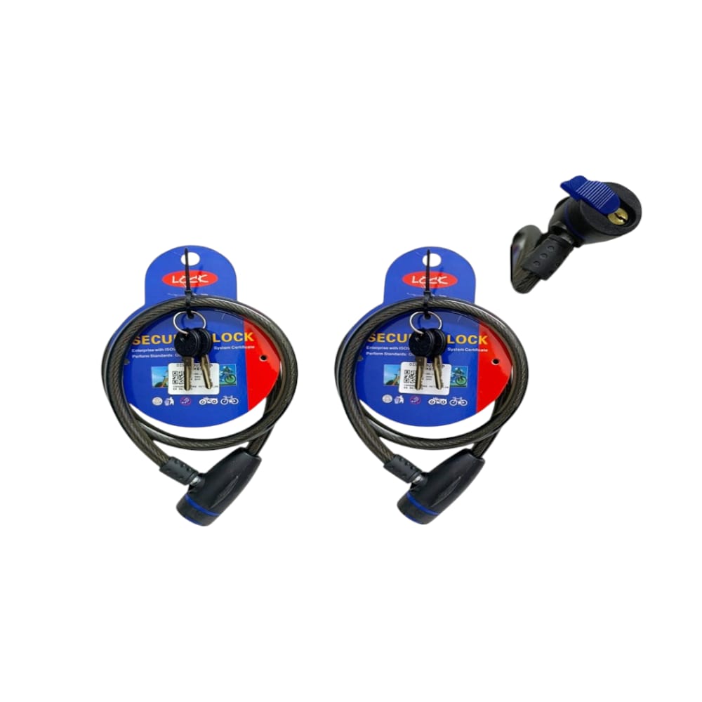 CANDADO PARA MOTO COLORES DK-1622