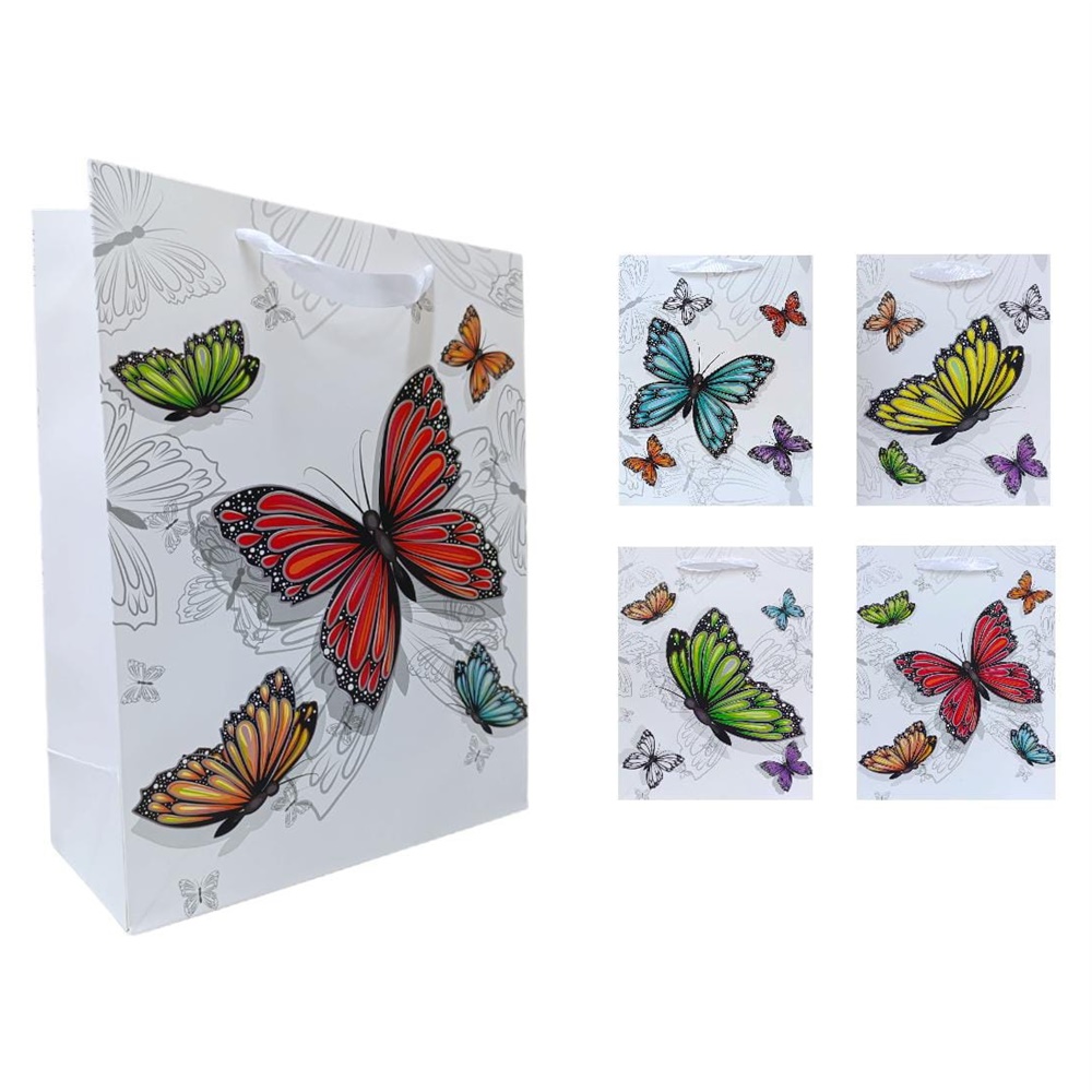 BOLSA REGALO MARIPOSA MD DK-1727 (PQTX12)