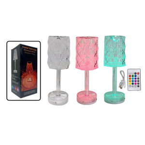 LAMPARA DE MESA CON LUZ FINA EN CAJA DK-1987