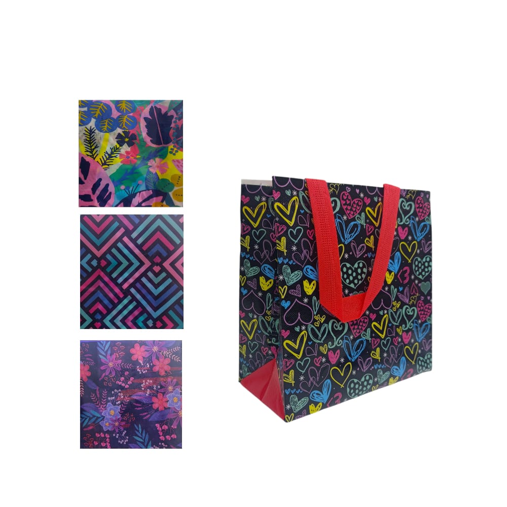 BOLSA DE REGALO ESTAMPADA DK-2397-8 (PQTX12)