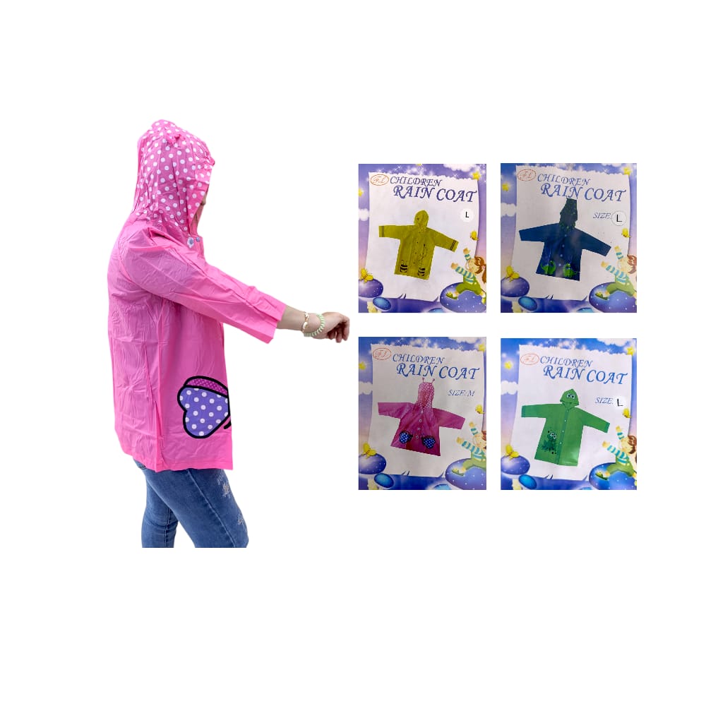 IMPERMEABLE SURTIDO EN COLORES TALLA S,M,L DK-2429