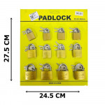 CANDADOS ENCARTONADO MD PADLOCK DK-361 (CRTX12)