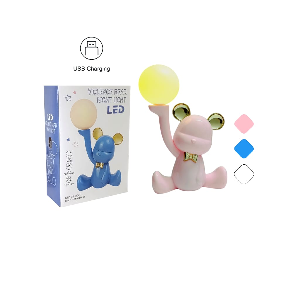 LAMPARA DECORATIVA FIGURA OSO DK-3962