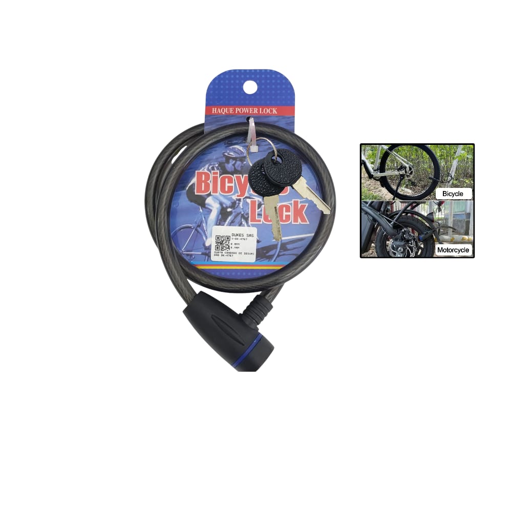 GUAYA CANDADO DE SEGURIDAD DK-4767