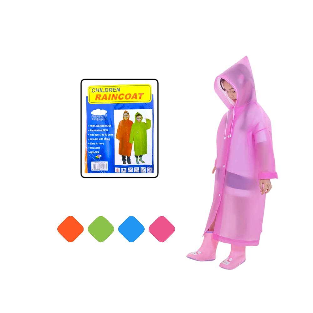 IMPERMEABLE COLORES P NIÑOS DKTF-30576