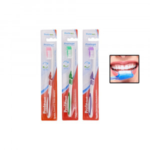 CEPILLO DE DIENTES ADULTO COLORES PTD192 (PQTX12)